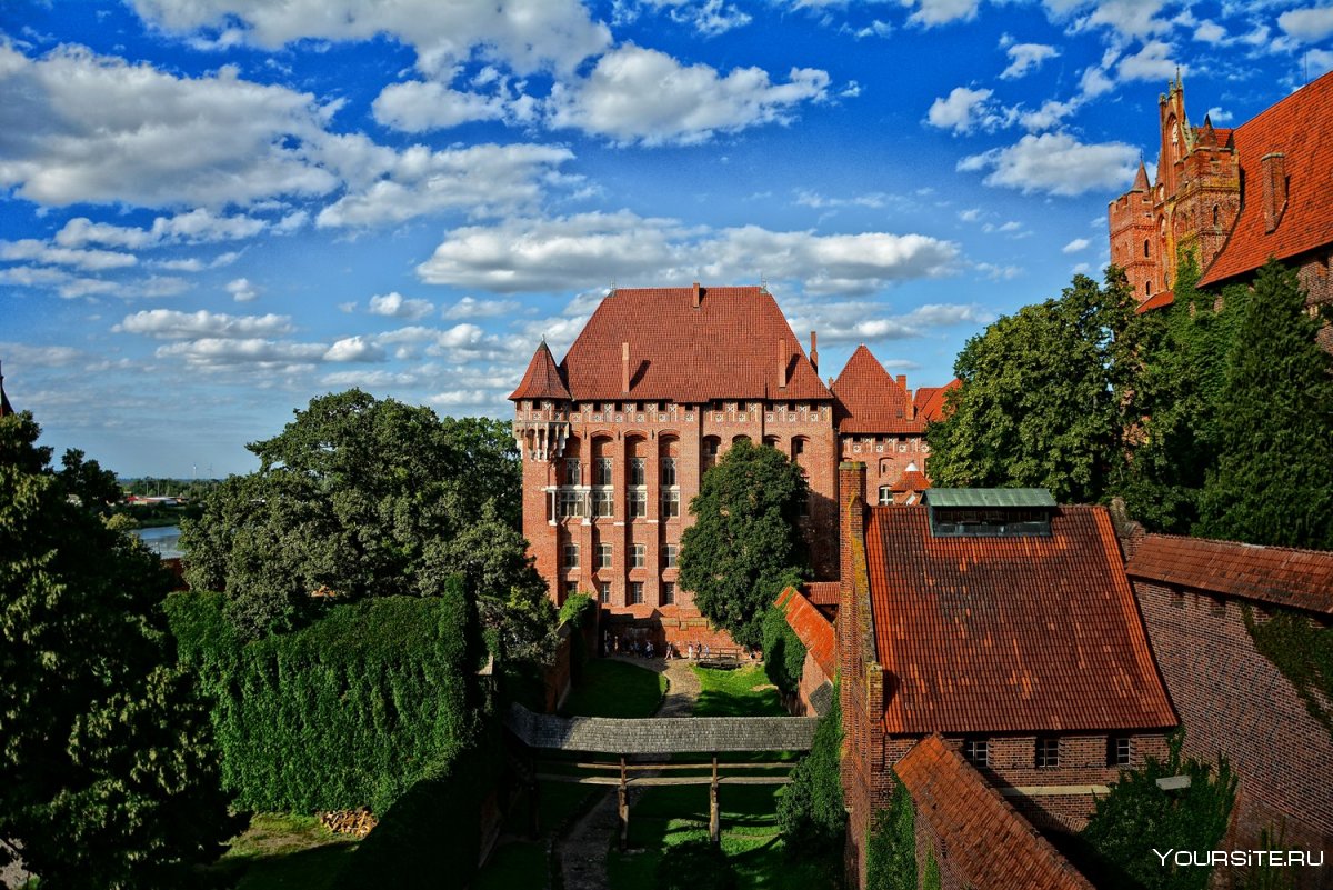 Мальбрук замок Польша