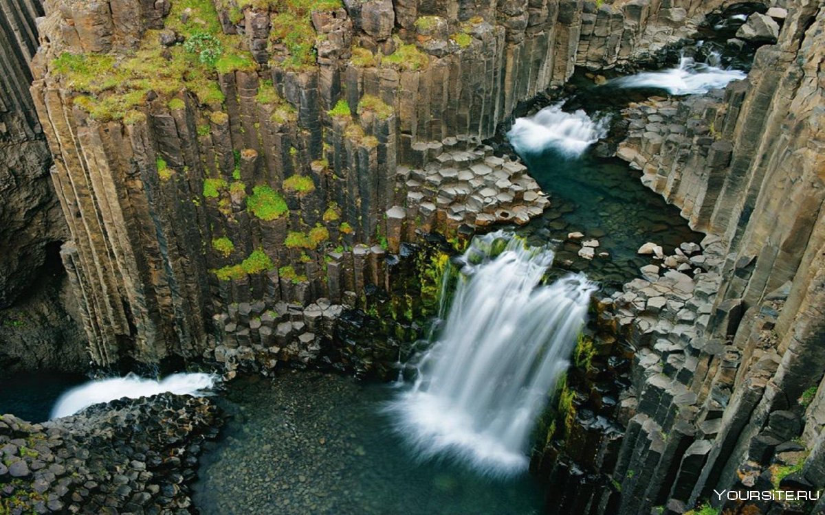 Водопад Litlanesfoss