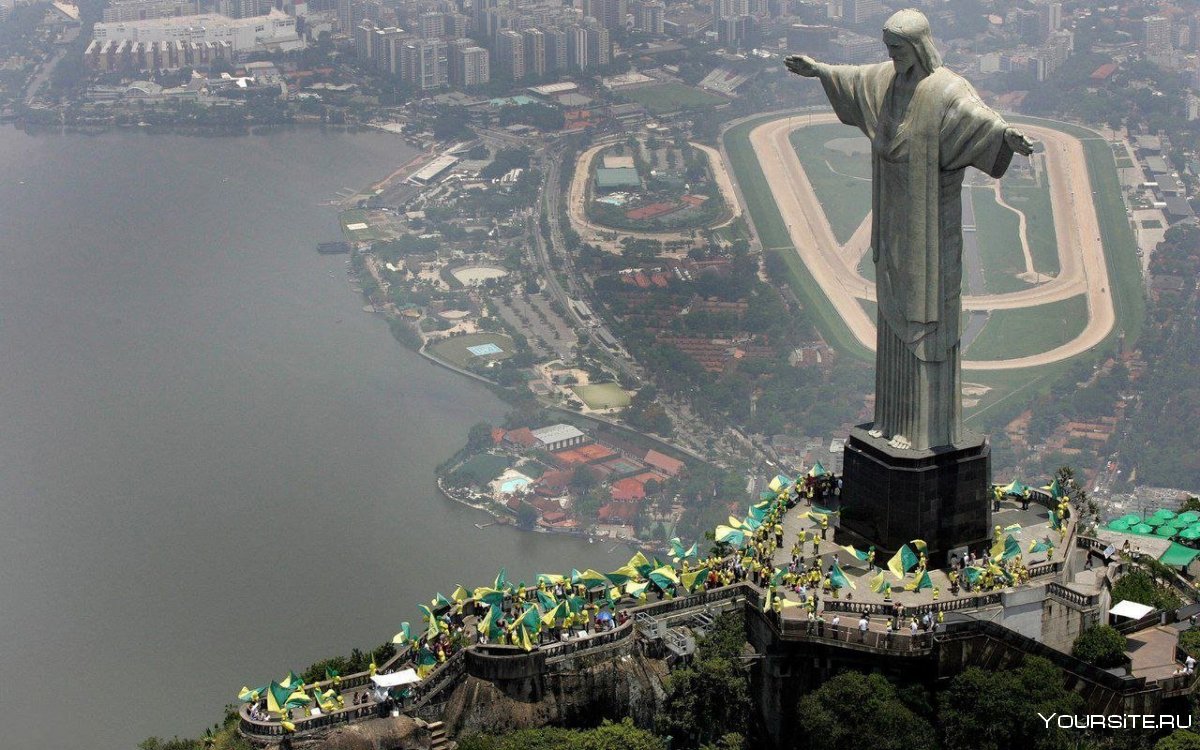 Рио статуя Христа Спасителя Бразилия