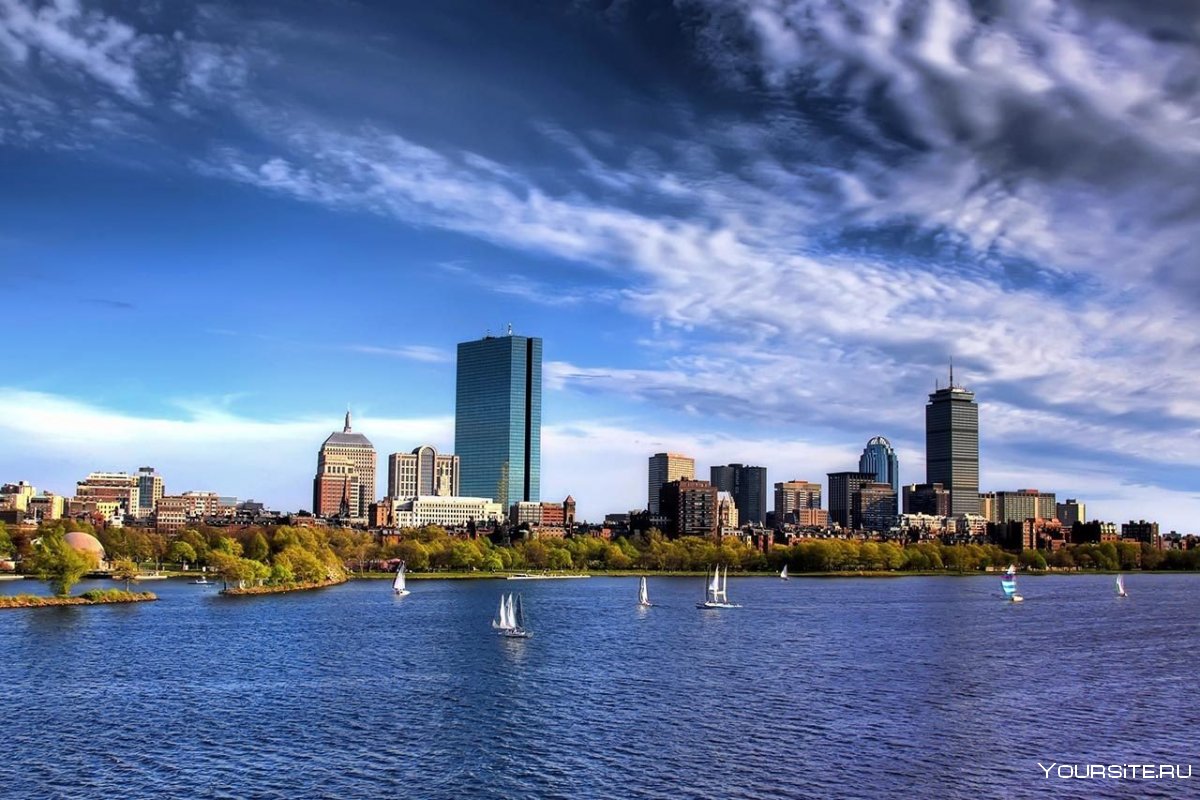 Бостон США центр города