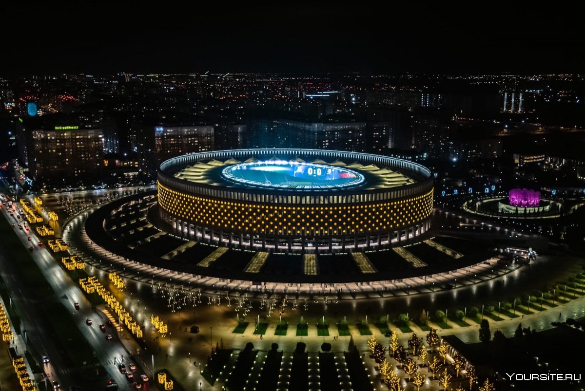Стадион Краснодар Арена экран