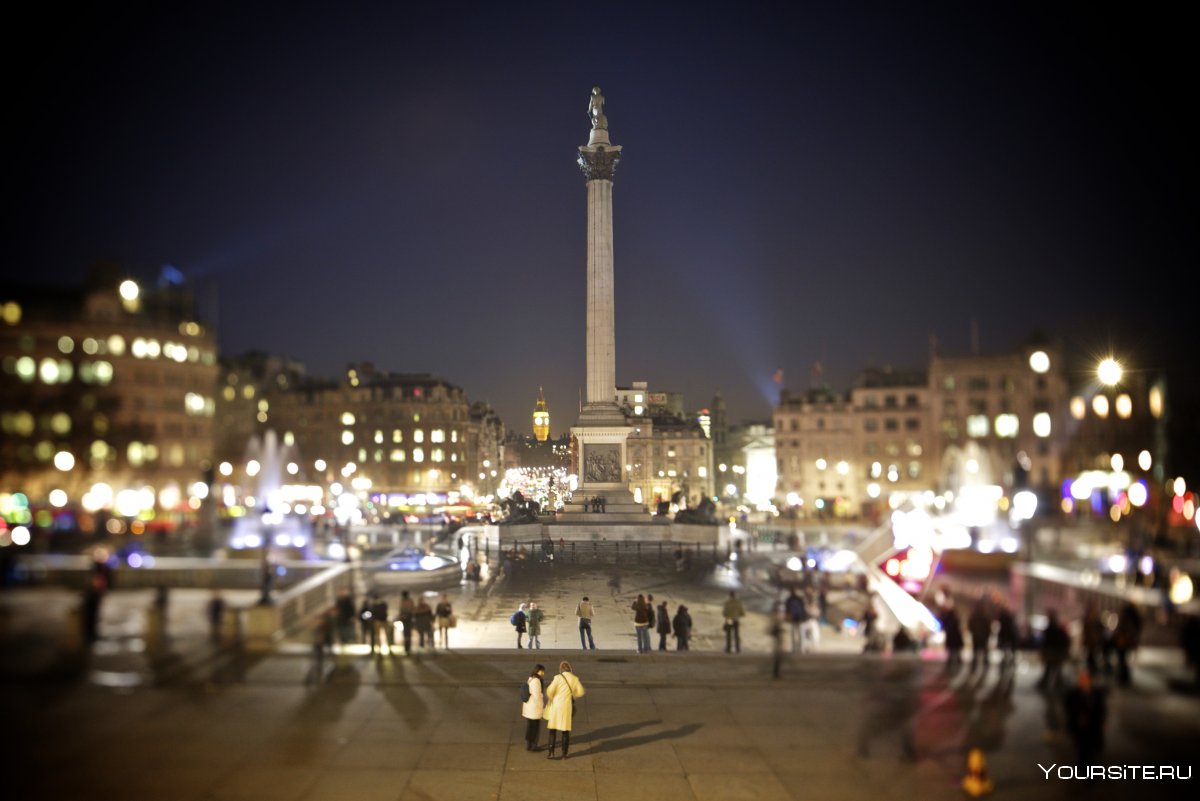 Trafalgar Square в Лондоне