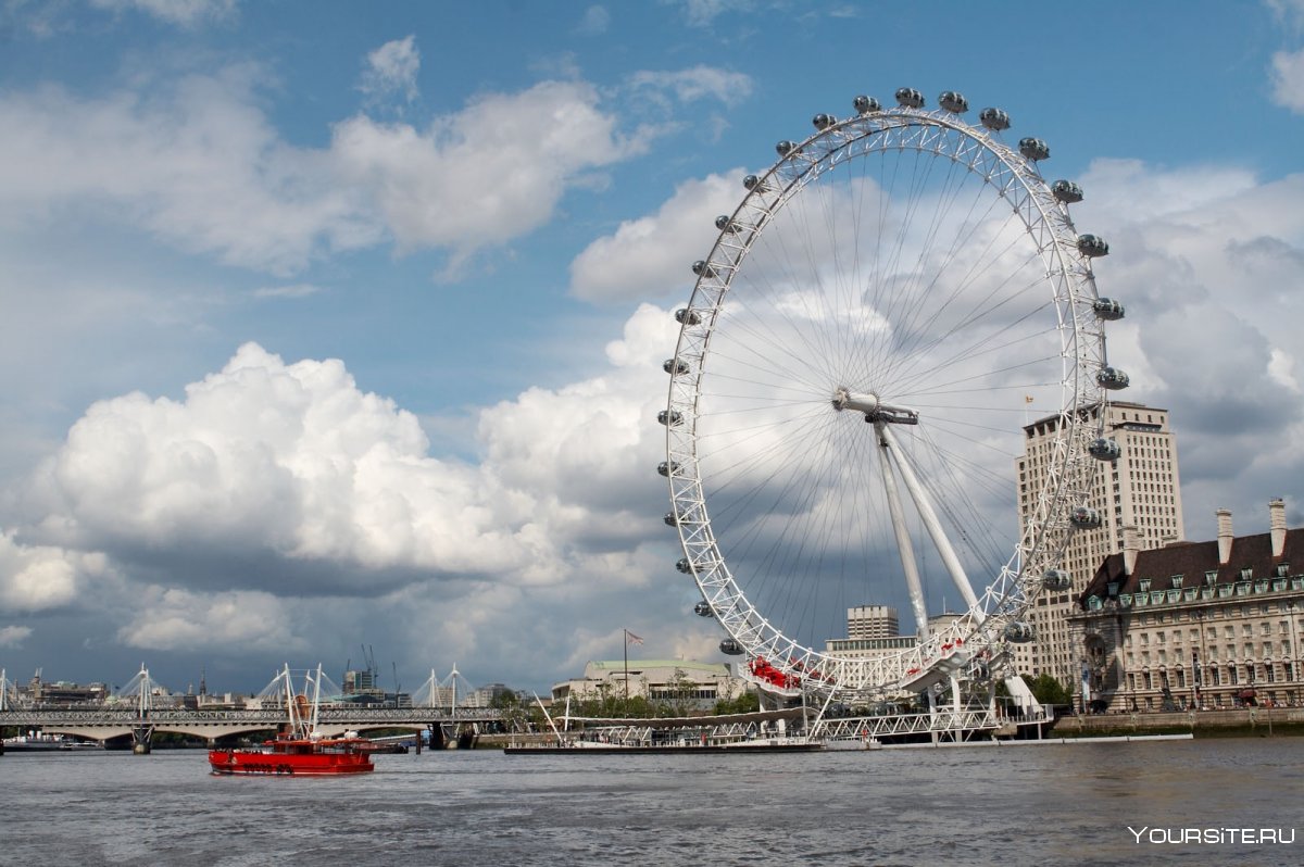 Великобритания колесо обозрения London Eye