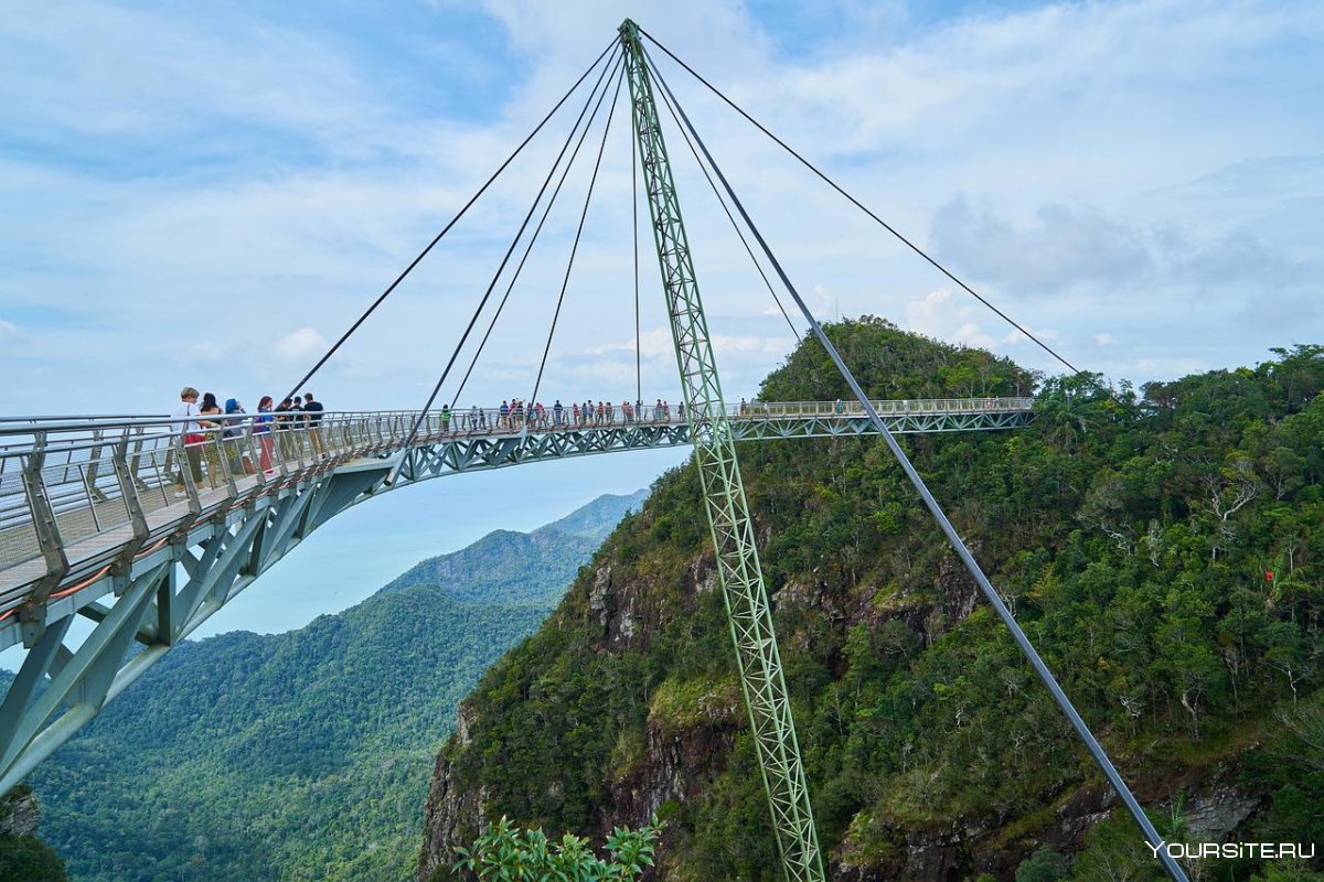 Небесный мост Лангкави чертеж