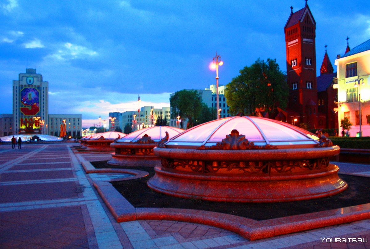 Фото города Минска Белоруссия 2020
