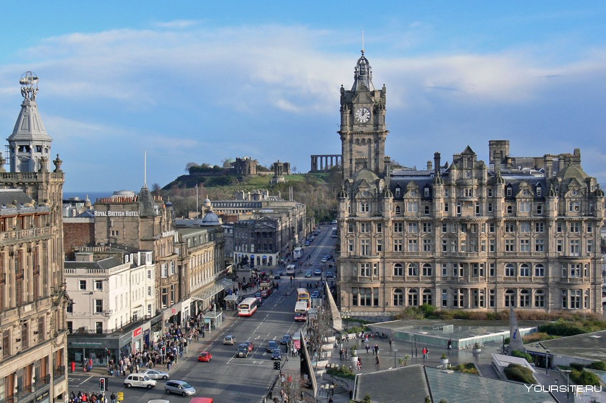 Шотландия столица Эдинбург