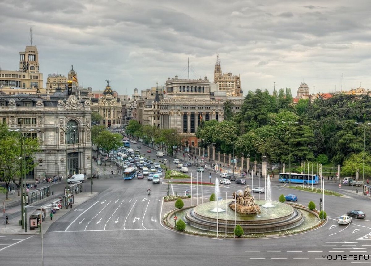 Мадрид площадь Сибелес