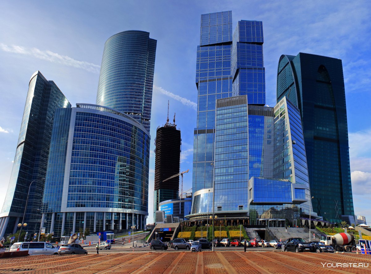 Московские небоскребы Москва Сити