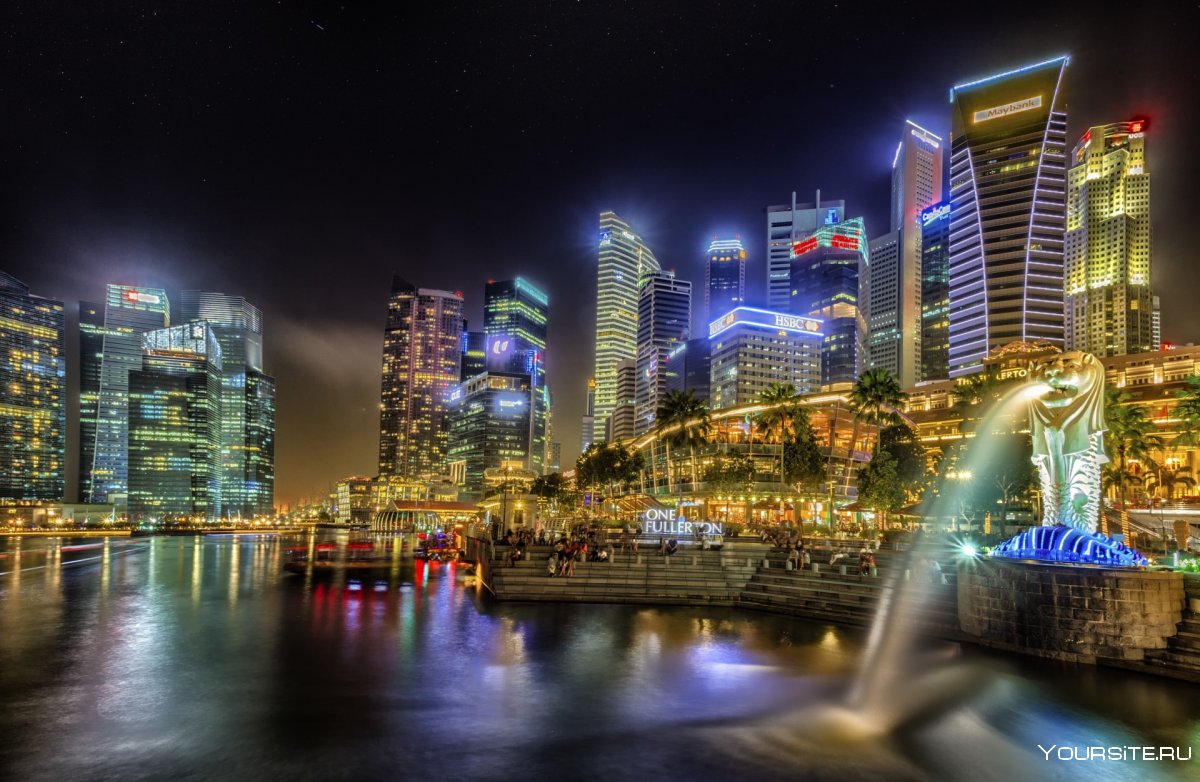 Сингапур фон