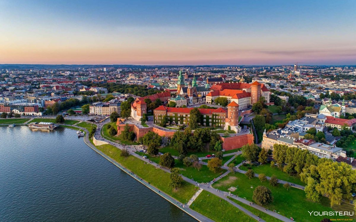 Краков Польша панорама