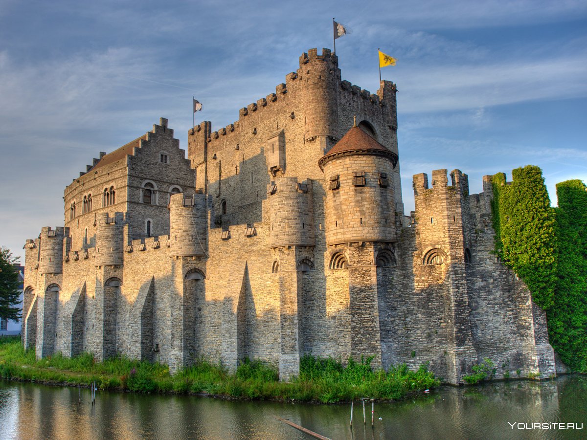 Замок Гравенстен Бельгия