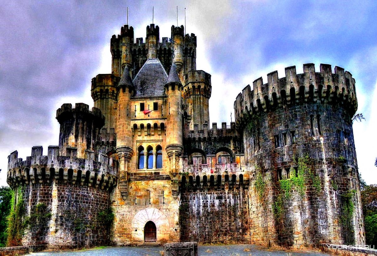 Замок Бутрон Испания внутри