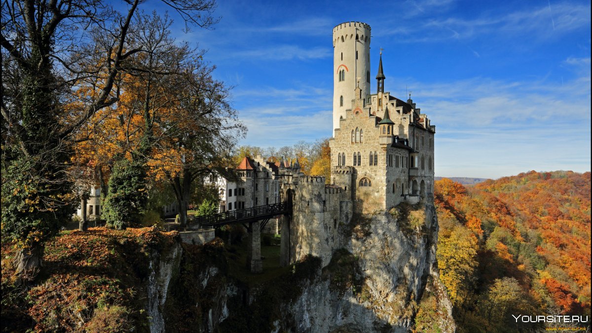 Лихтенштайн замок в Германии замок Бутрон Испания