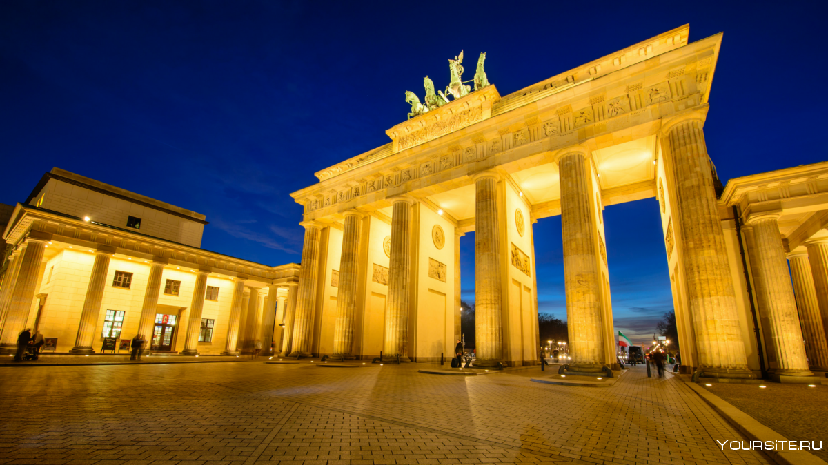 Арка Бранденбургских ворот Берлин