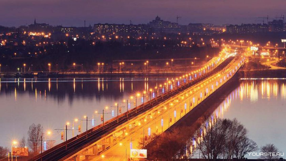 Воронежское водохранилище Чернавский мост