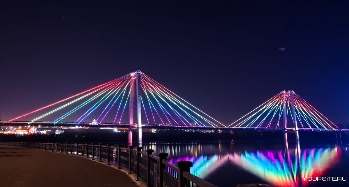 Вантовый мост Красноярск