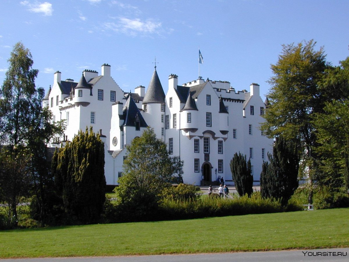Замок Блейр в Шотландии