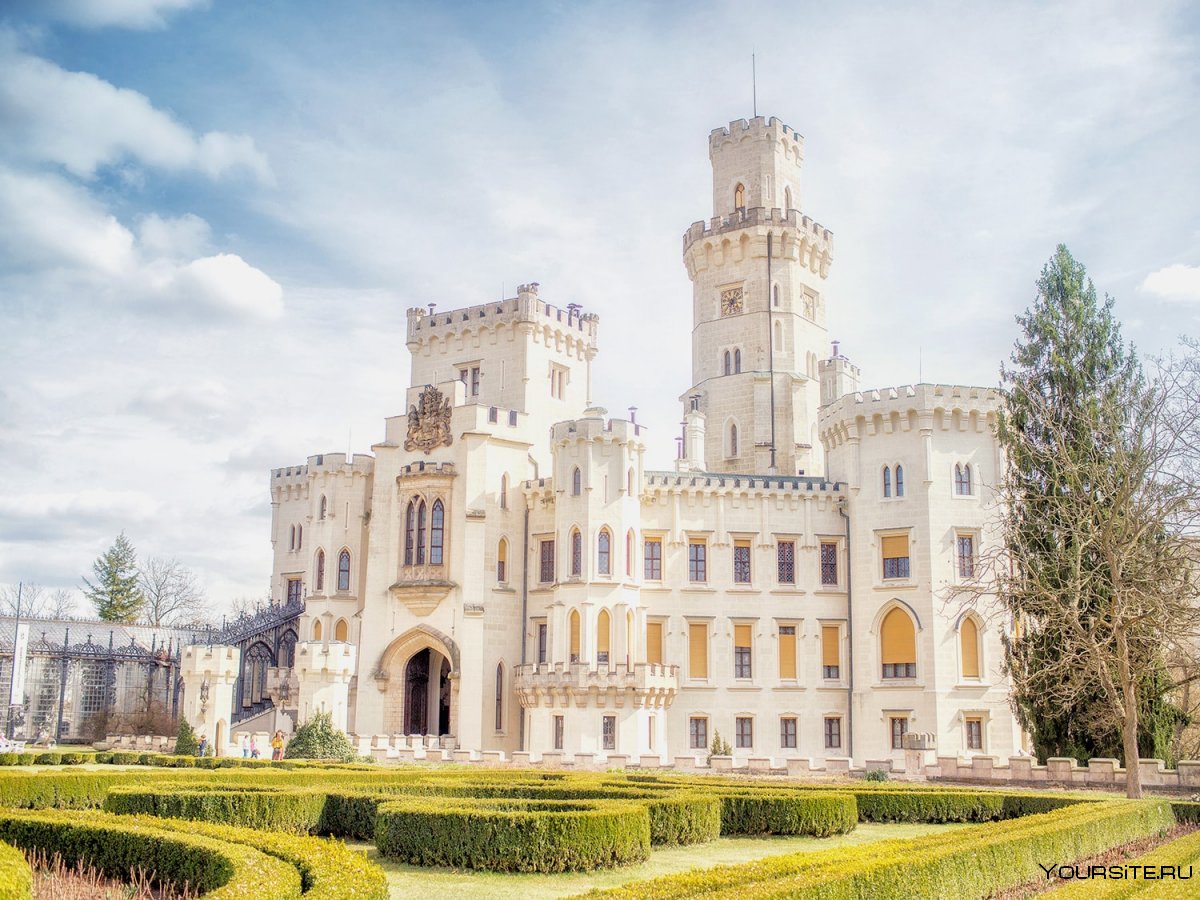 Белый замок в Чехии