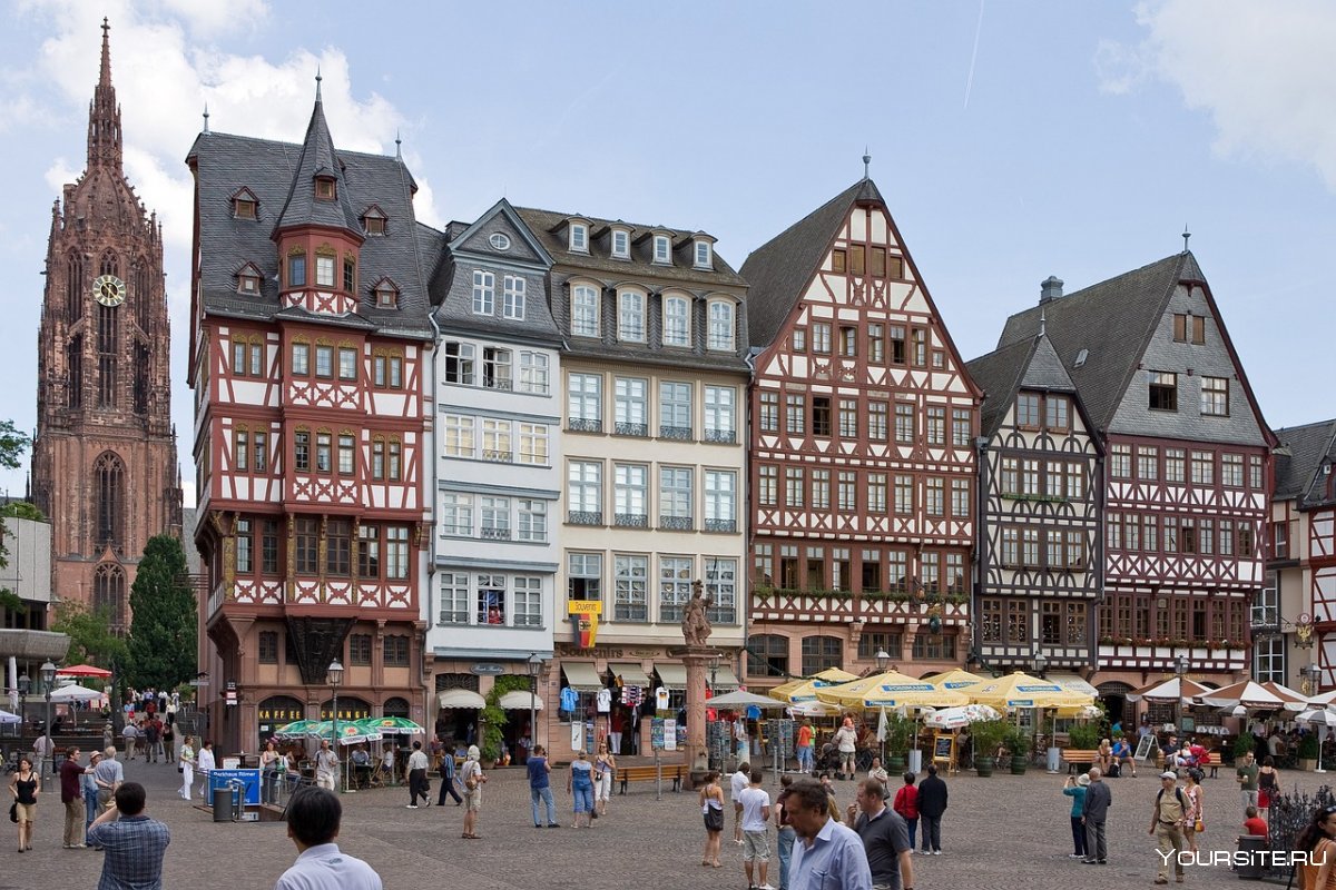 Франкфурт исторический центр