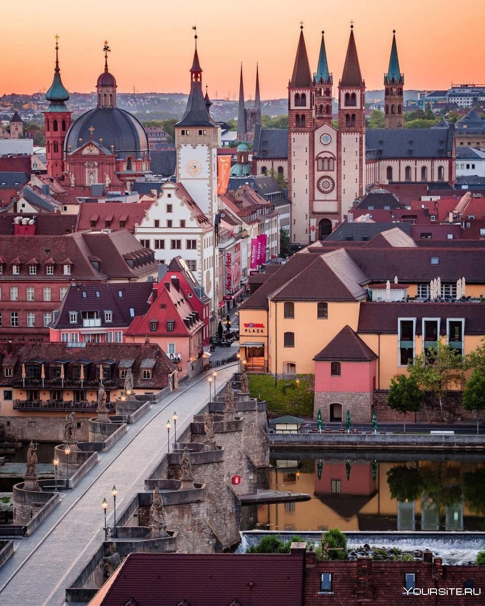 Красивые города в германии