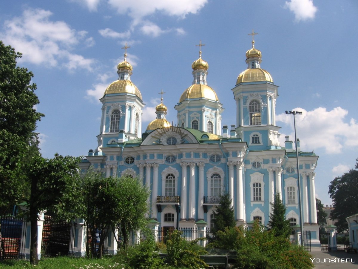 Николо-Богоявленский собор в Санкт-Петербурге Курск
