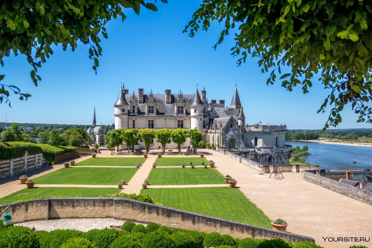 Замки Луары Франция Amboise