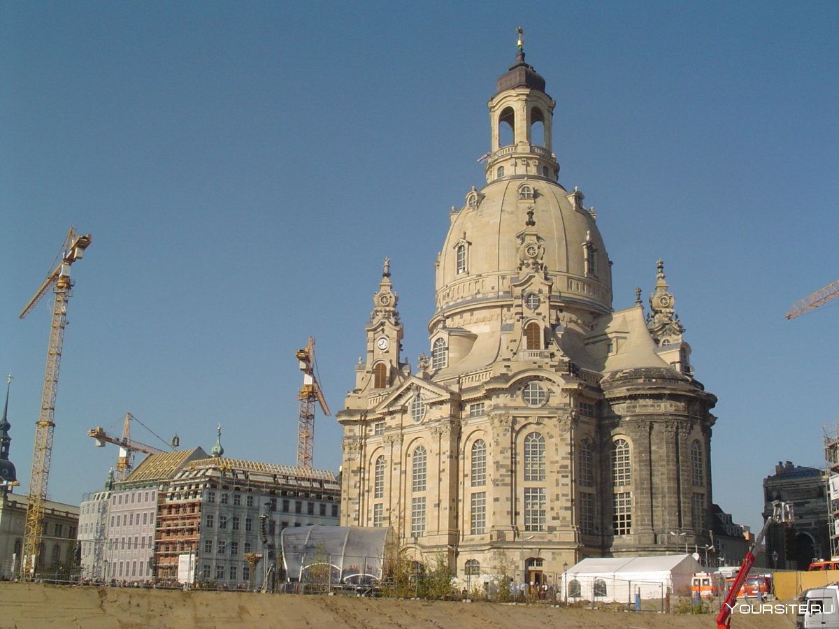 Дрезден собор Фрауэнкирхе