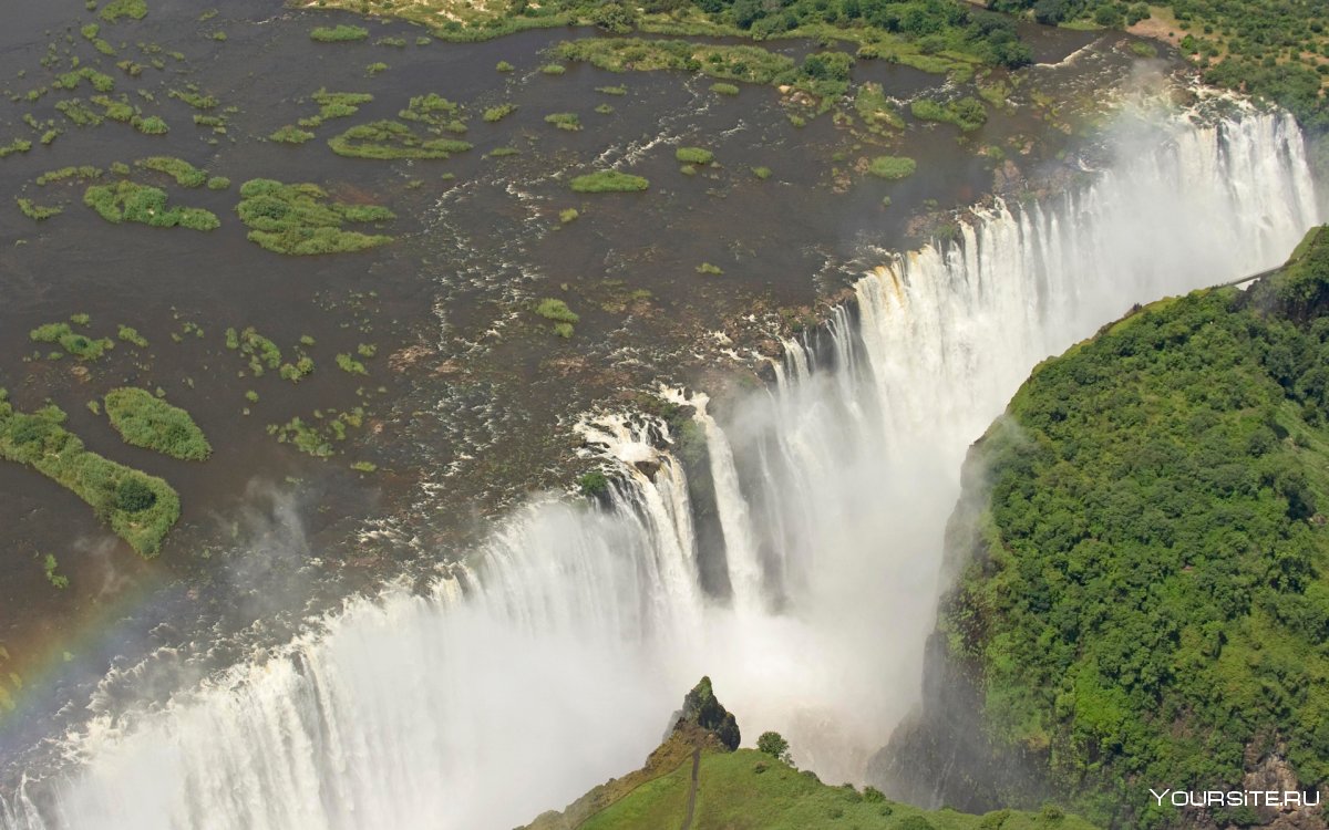 Виктория Фоллс Зимбабве водопад