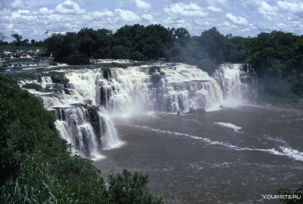 Водопады Стэнли река Конго