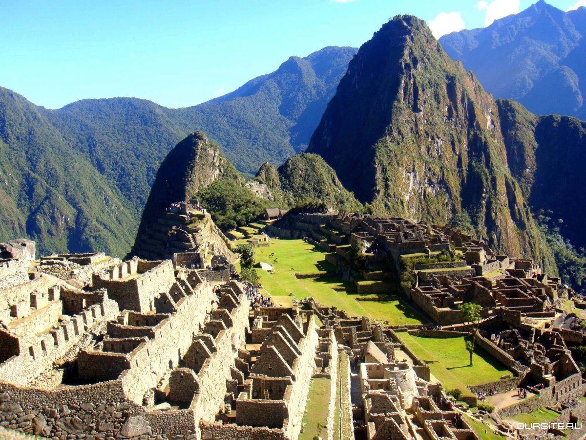 Мачу-Пикчу древний город инков в Перу