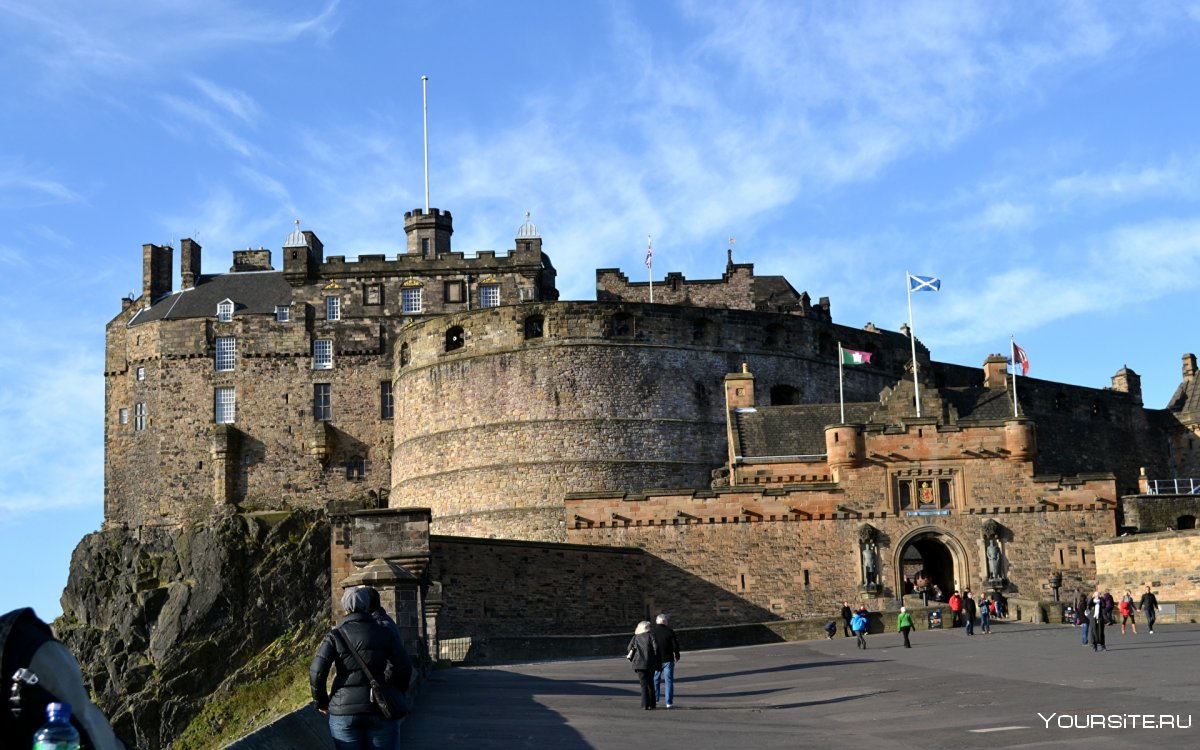 Эдинбург Королевский замок