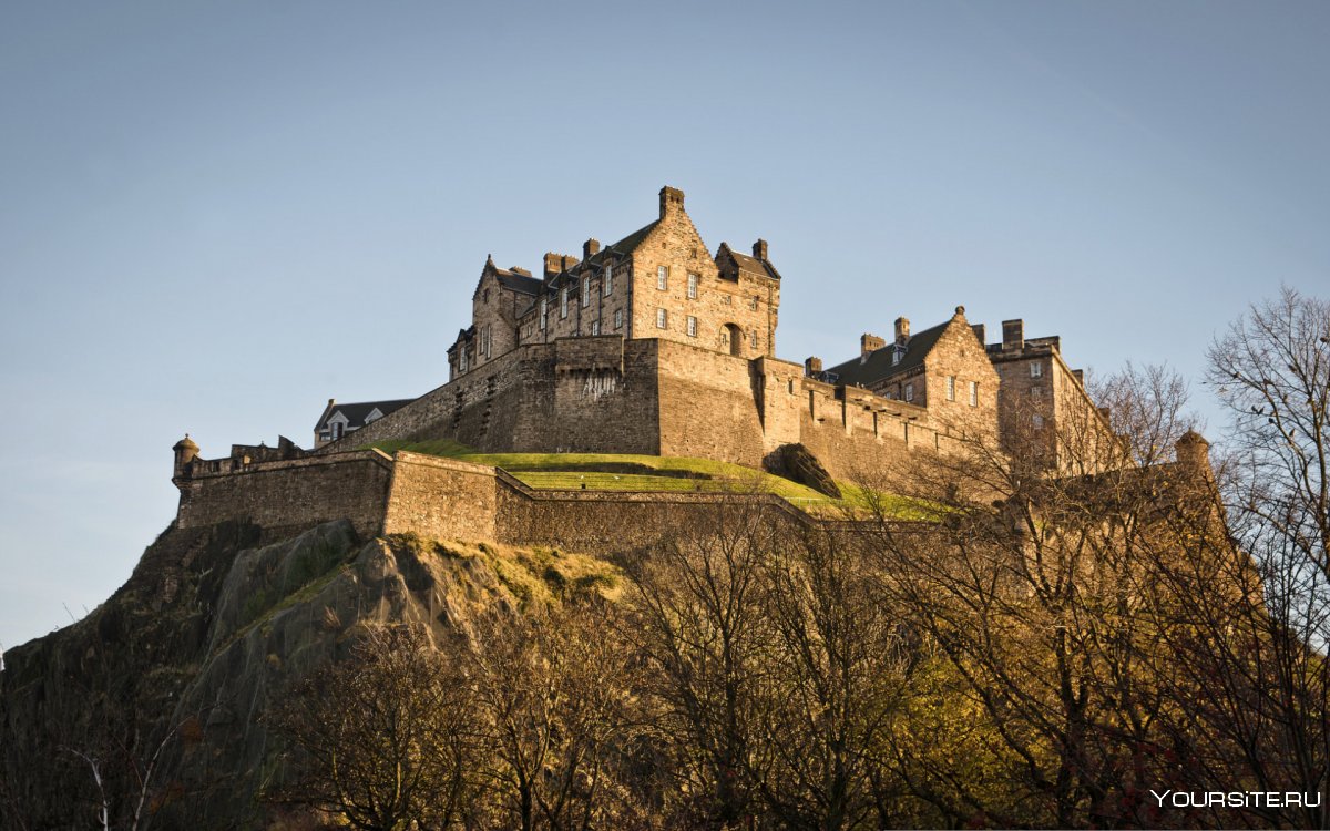 Эдинбургский замок сердце Шотландии