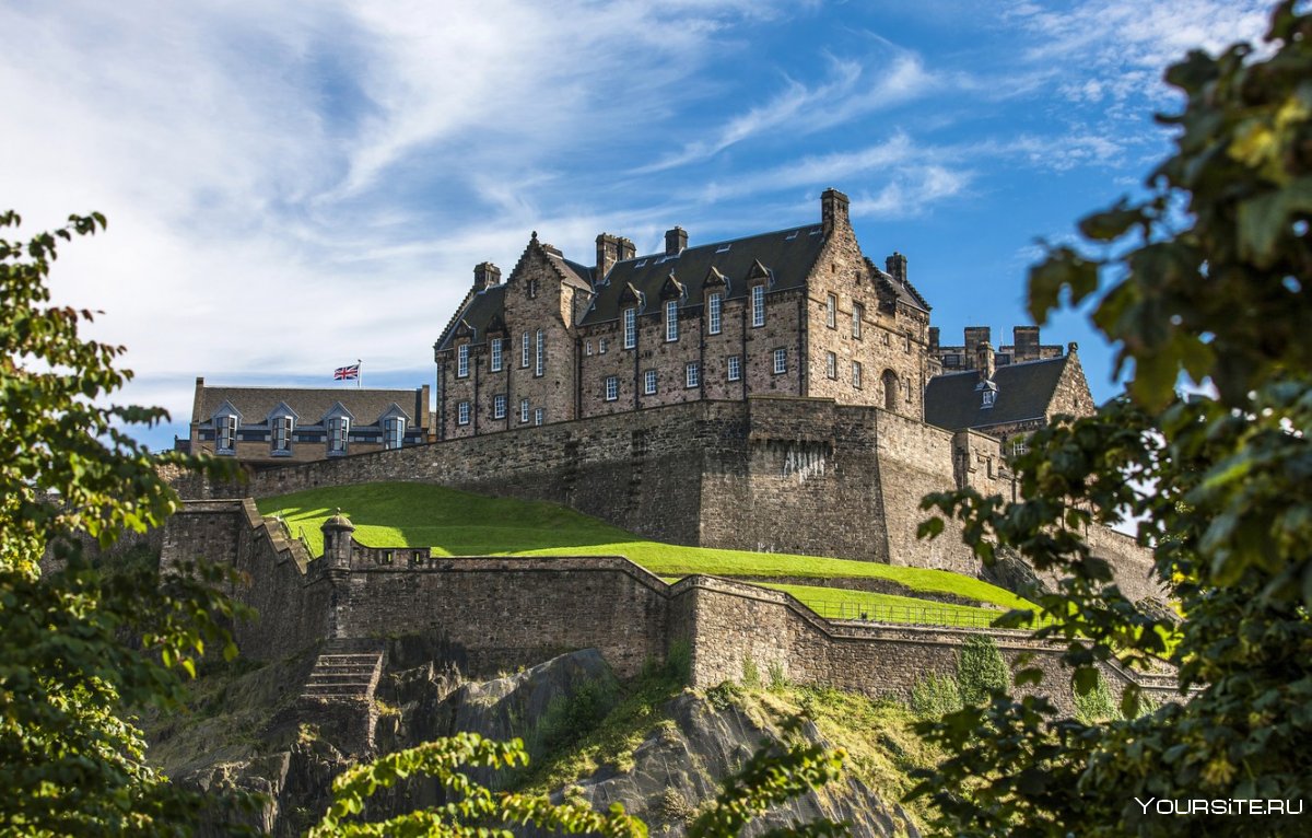 Эдинбургский замок в средневековье