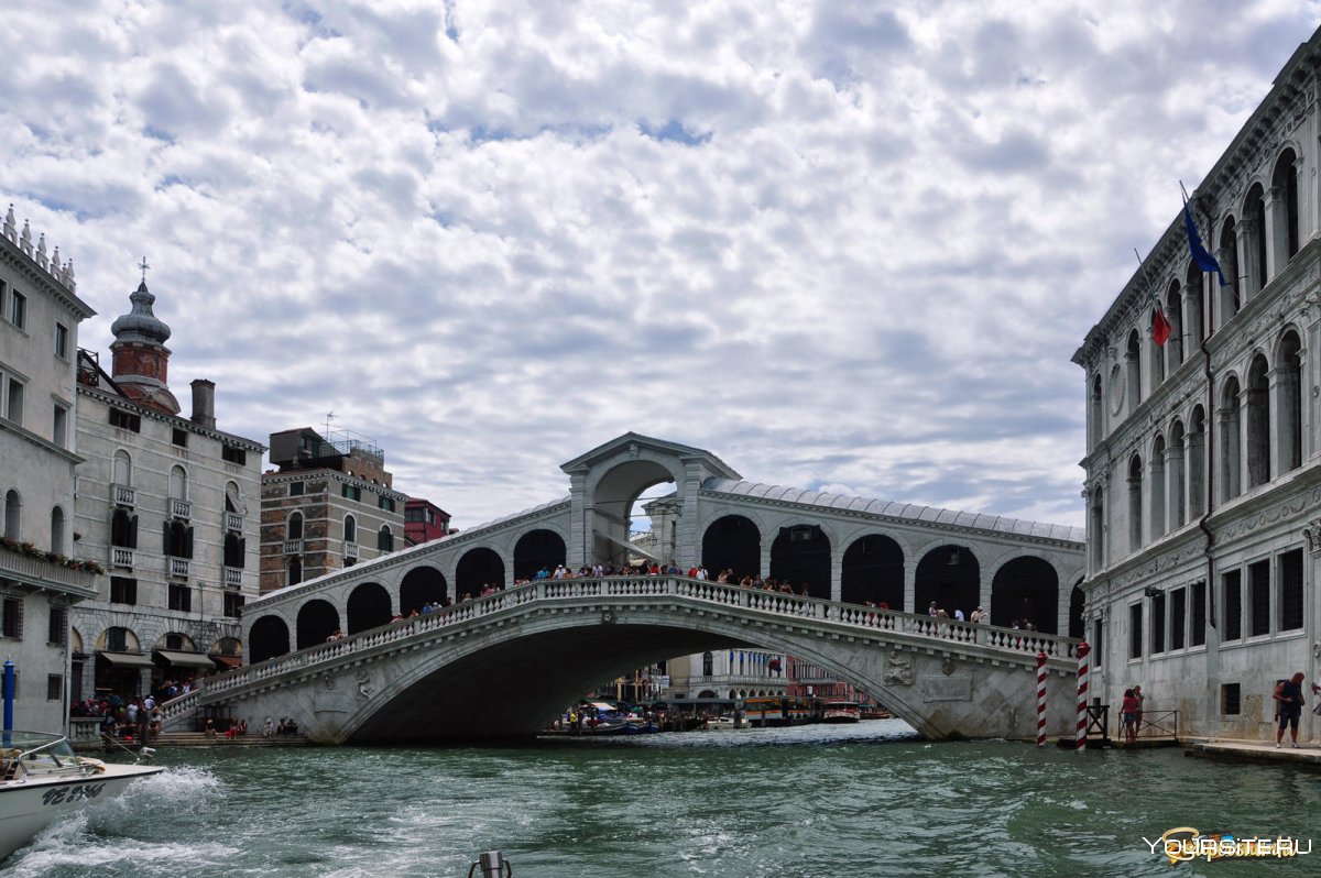Венеция пешеходный мост