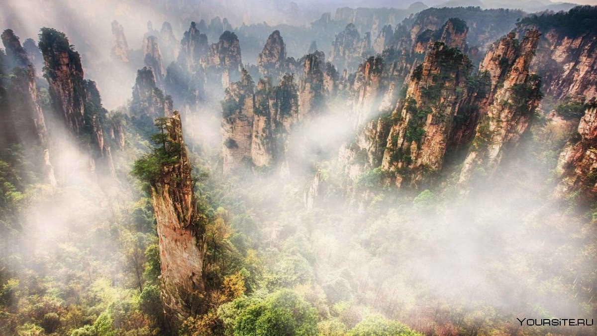 Китайский национальный Лесной парк Чжанцзяцзе