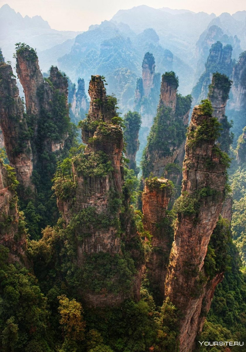 Горы Улинъюань Китай аватар
