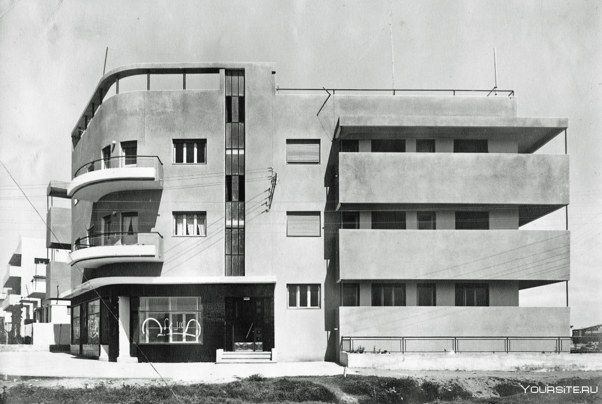Баухауз архитектура 20 век Израиль