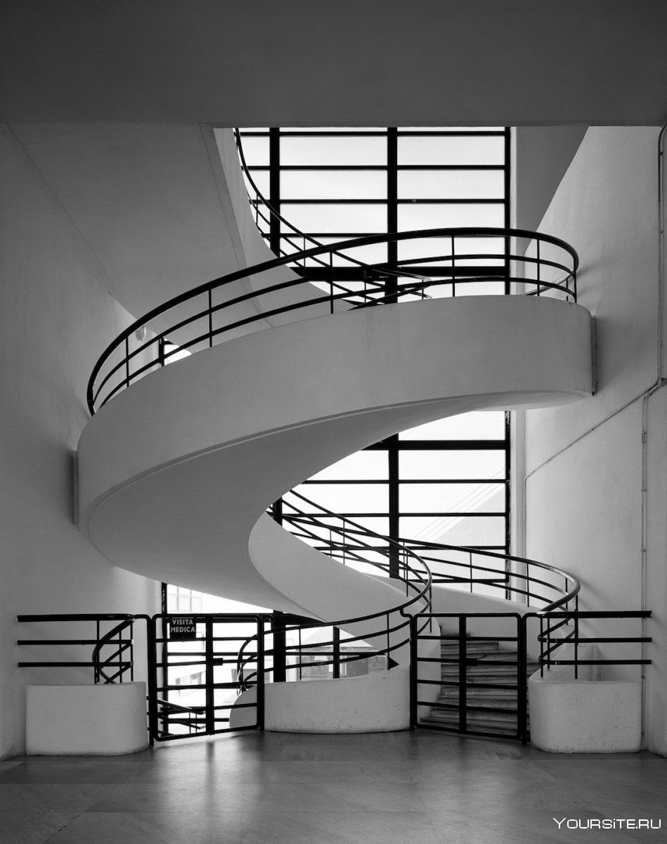 Лестница в стиле конструктивизм