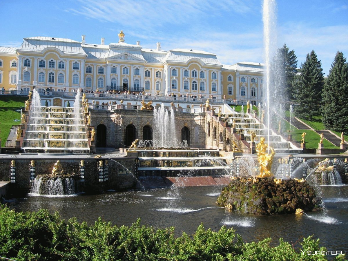 Санкт Петербург фонтанный комплекс Гостиный двор