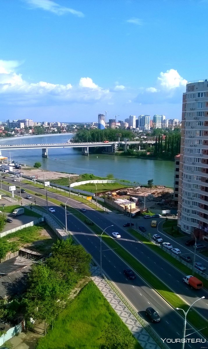 Краснодар набережная реки Кубань