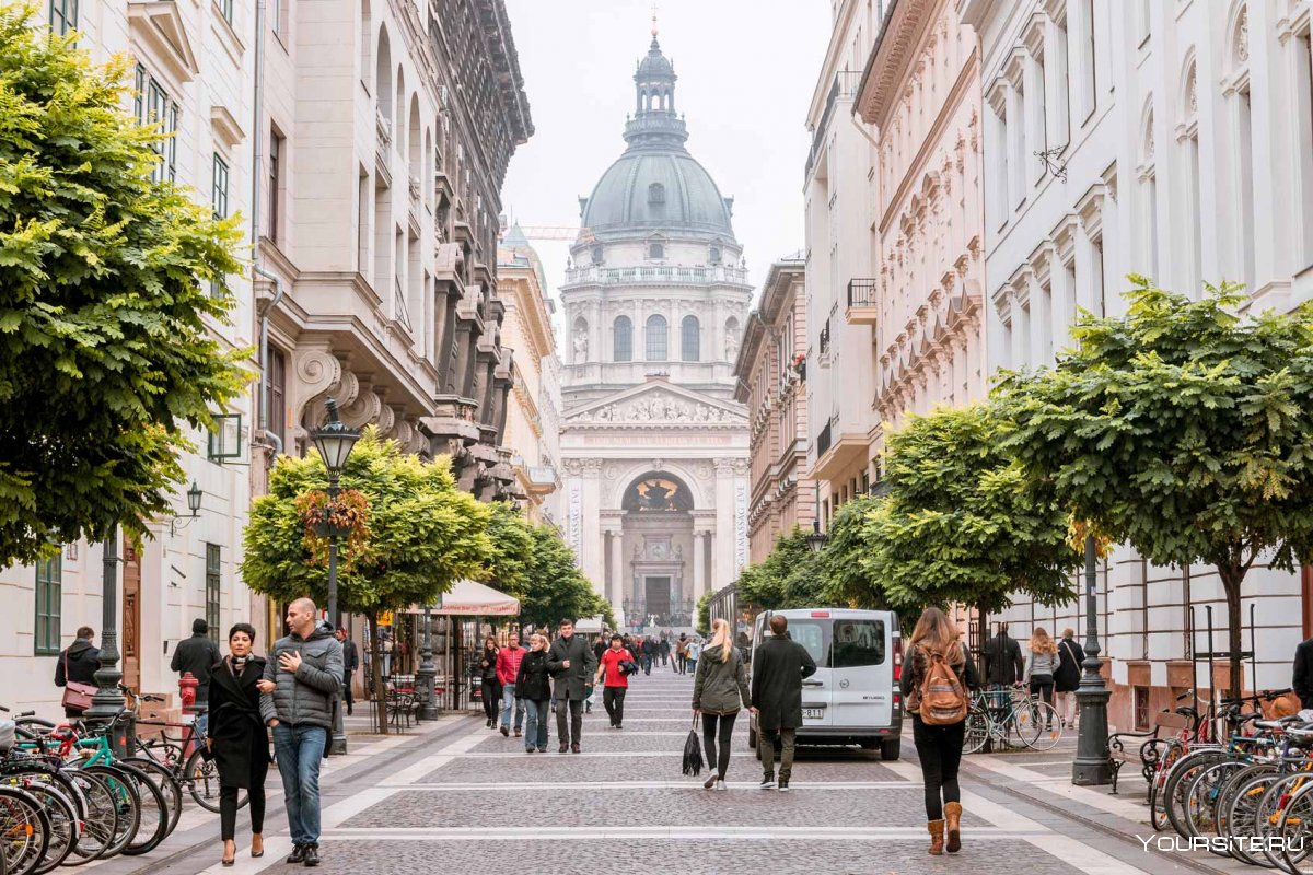 Красивые улицы Будапешта