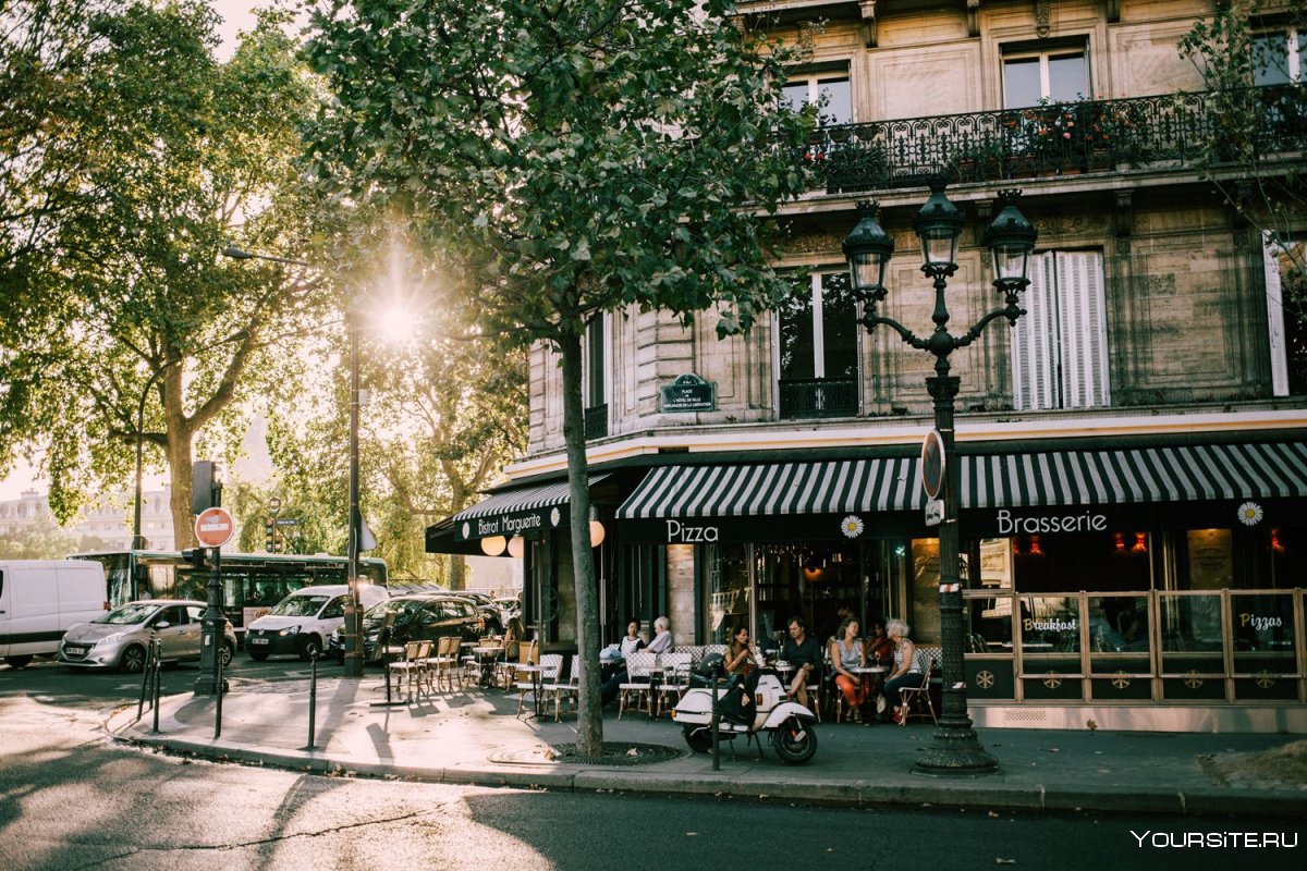 Уютные улочки Парижа