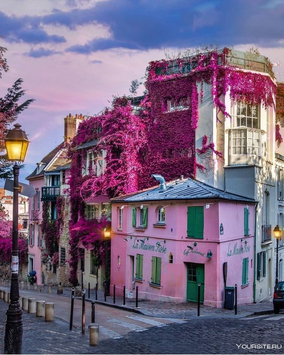 Розовый дом Монмартр