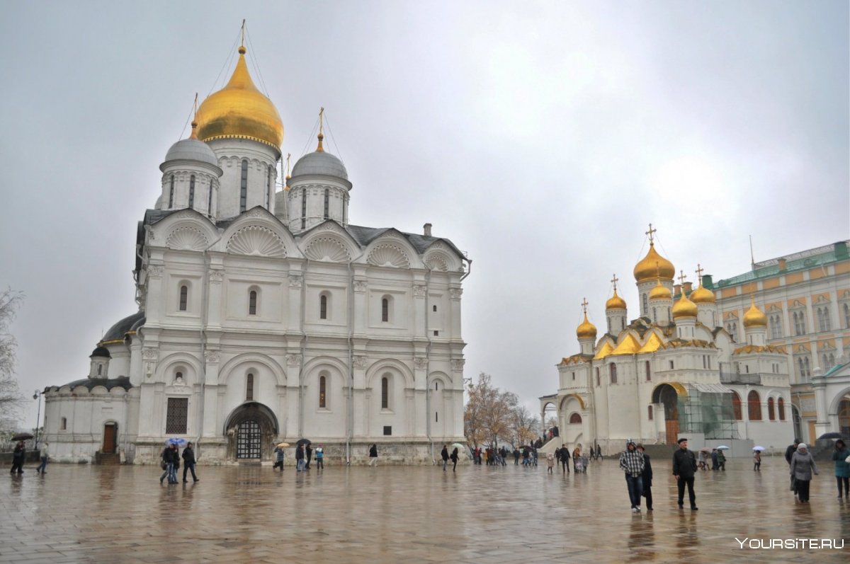 Архангельский собор Московского Кремля 17 век