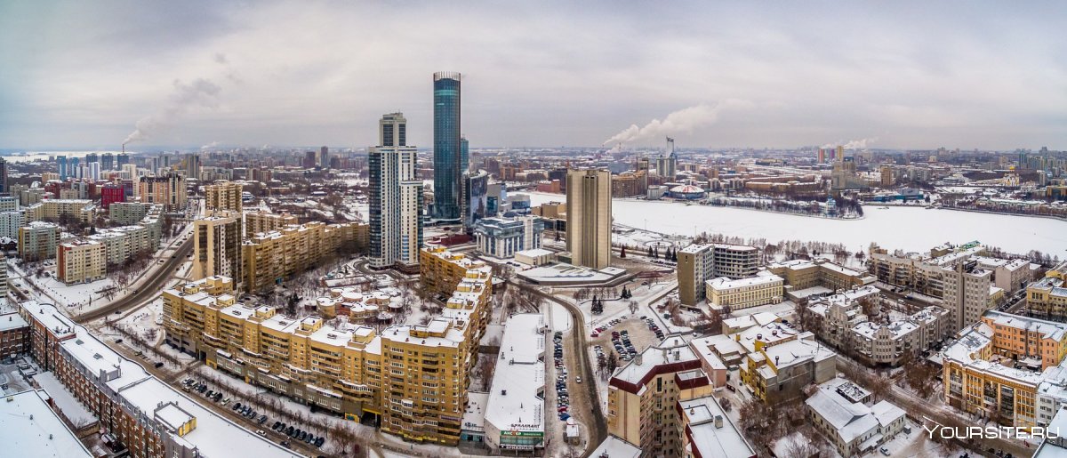 Зимний Екатеринбург Ленина