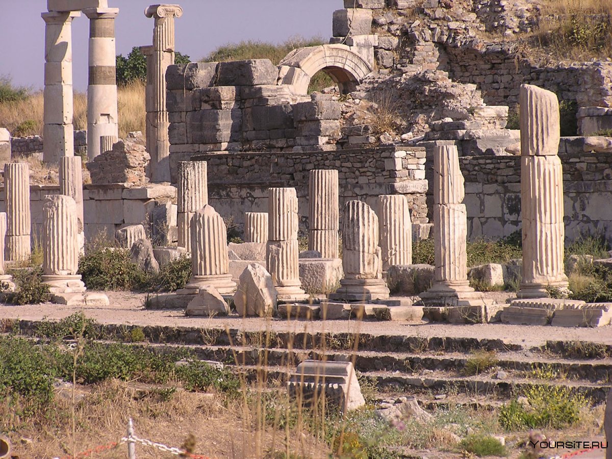 Турция древний город Пергам