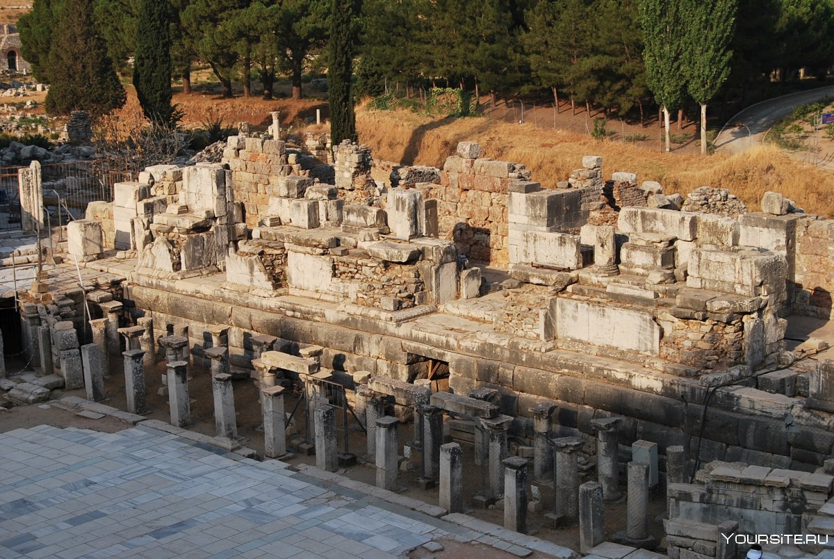 Ancient Ephesus Temples 3d