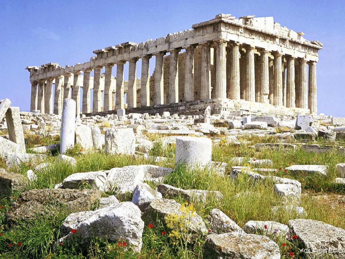 Древняя Греция Акрополь Парфенон