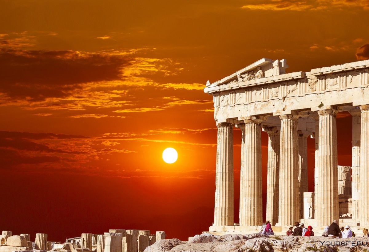 Храм Парфенон в Афинах