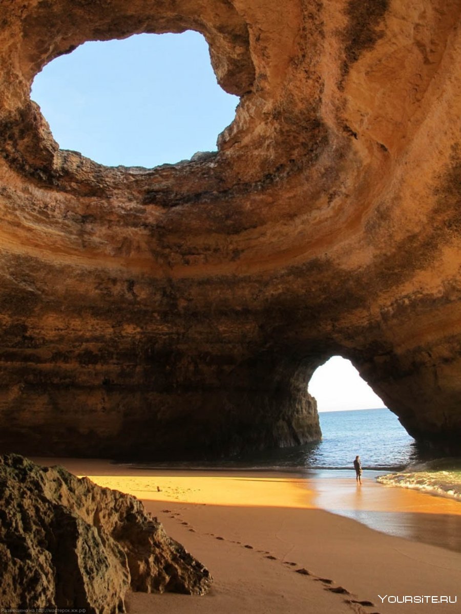 Пещера Бенагил, Алгарве, Португалия
